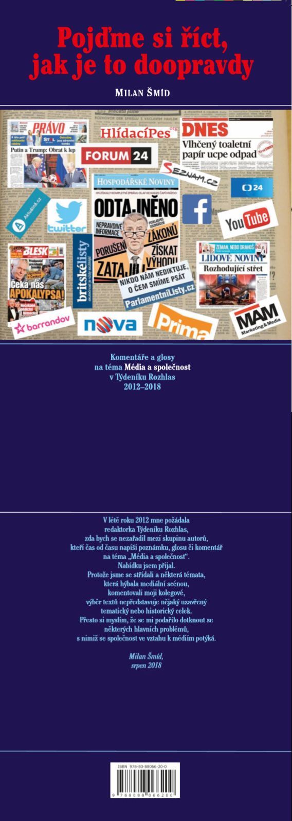 titulní strana obálky knihy Pojďme si říct, jak je to doopravdy