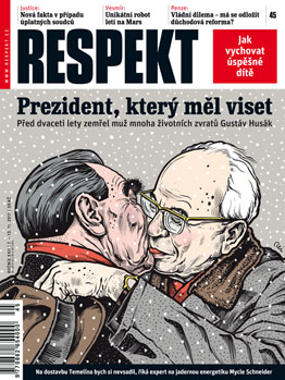titulní strana Respekt 45/2011