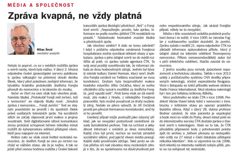 Týdeník Rozhlas 7/2021 komentář